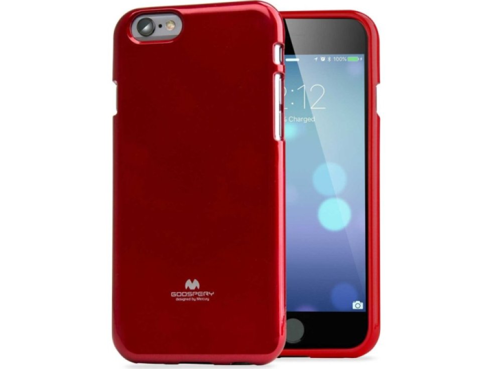 Pouzdro / kryt pro Apple iPhone 6 / 6S - Mercury, Jelly Case Red