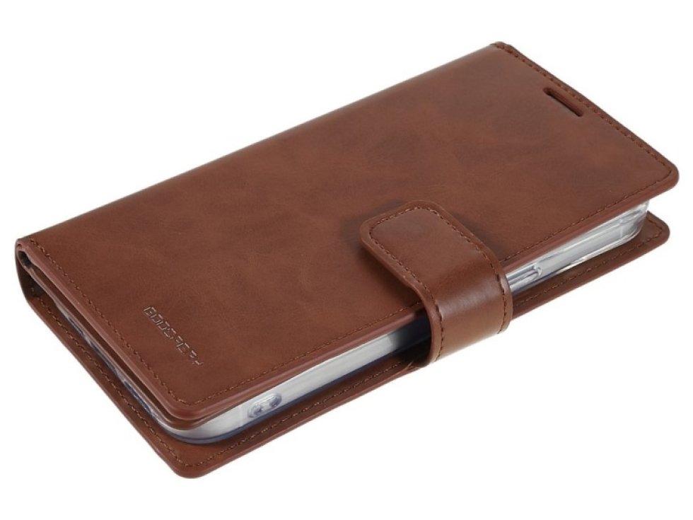 Ochranné pouzdro na iPhone 15 - Mercury, Mansoor Diary Brown