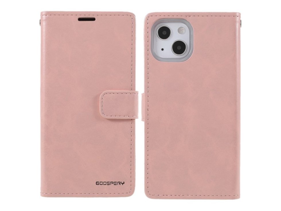 Ochranné pouzdro pro iPhone 13 - Mercury, Bluemoon Diary Rose