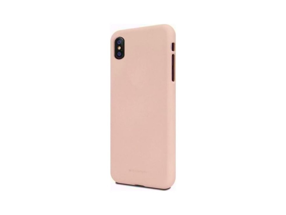 Ochranný kryt pro iPhone XS MAX - Mercury, Soft Feeling Pink Sand
