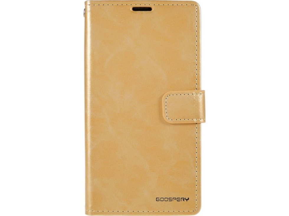 Ochranné pouzdro pro iPhone 14 PLUS - Mercury, Bluemoon Diary Gold