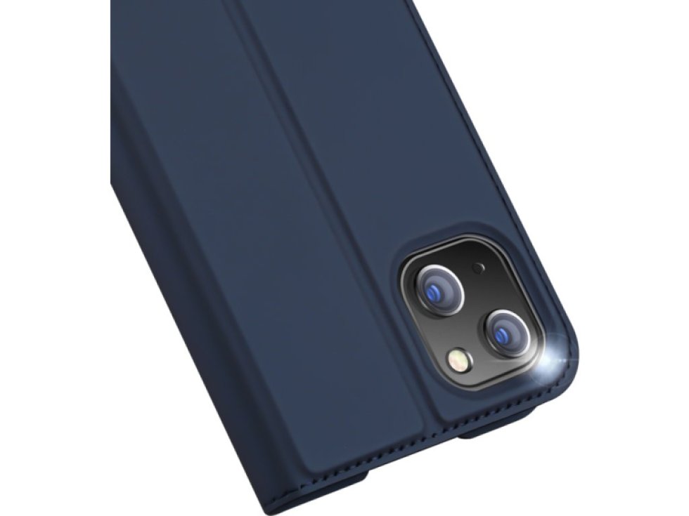 Knížkové pouzdro pro iPhone 14 PLUS - DuxDucis, SkinPro Blue