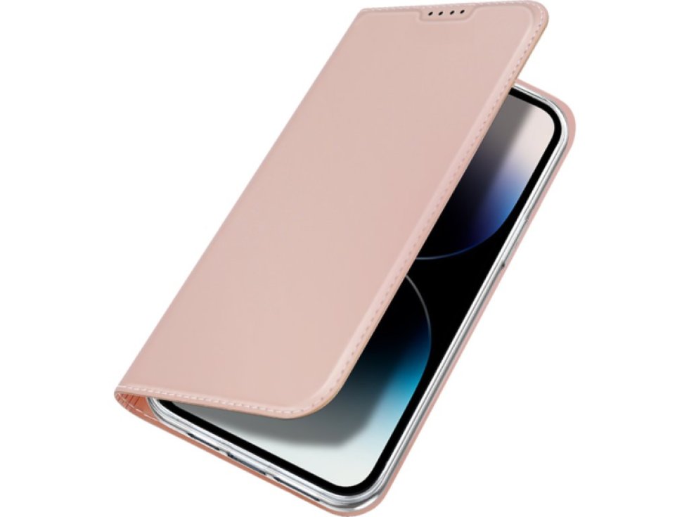 Knížkové pouzdro na iPhone 15 Pro MAX - DuxDucis, SkinPro Rose