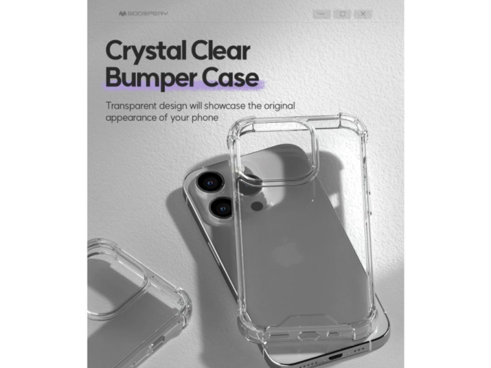 Ochranný kryt na iPhone 15 Pro - Mercury, SuperProtect Transparent