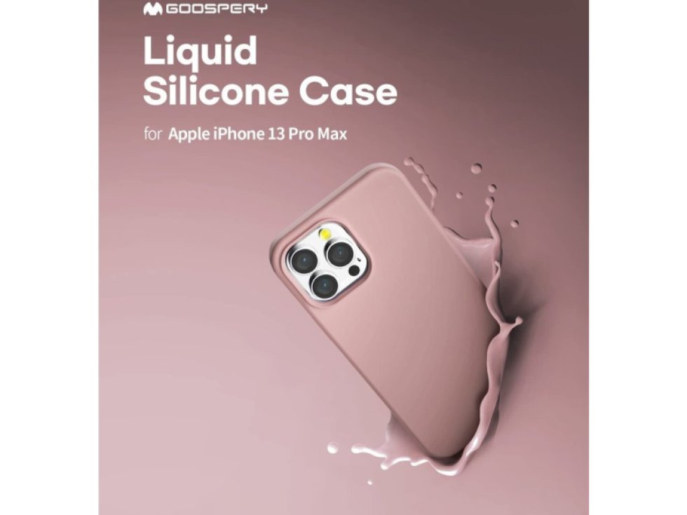 Ochranný kryt pro iPhone 13 Pro MAX - Mercury, Silicone Pink Sand