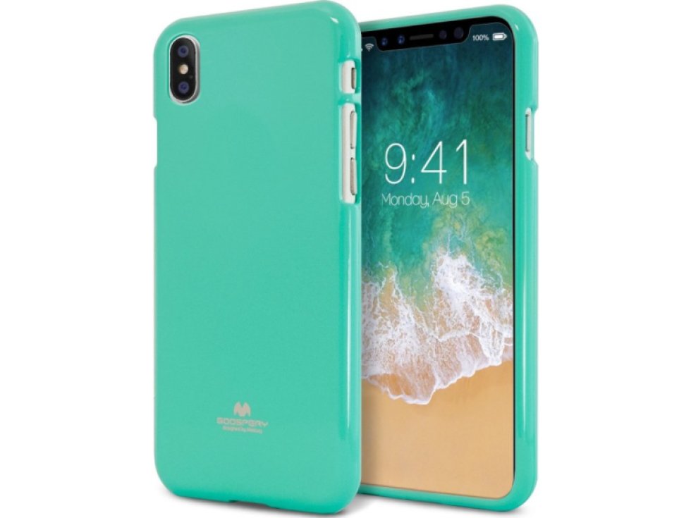 Ochranný kryt pro iPhone XS / X - Mercury, Jelly Case Mint