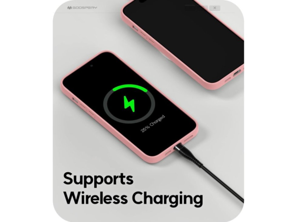 Ochranný kryt na iPhone 15 Pro MAX - Mercury, Jelly Pink