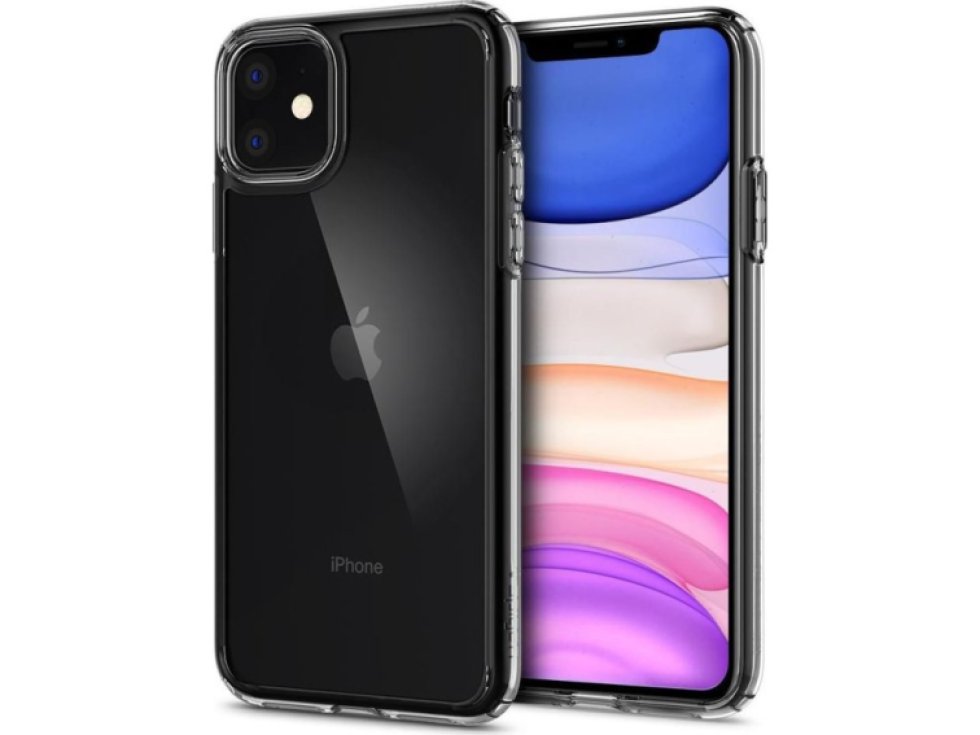 Ochranný kryt na iPhone 11 - Spigen, Ultra Hybrid Crystal 076CS27185
