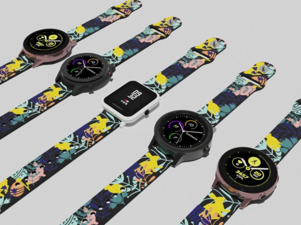 ZAJÍCI V TRÁVĚ řemínek 20 mm