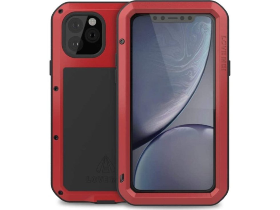 Ochranný kryt na iPhone 11 Pro - LOVE MEI, Powerful Red