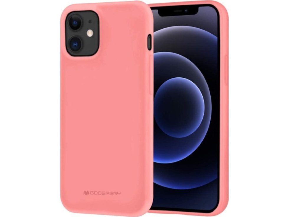 Ochranný kryt pro iPhone 12 mini - Mercury, Soft Feeling Pink