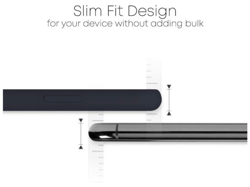 Ochranný kryt pro iPhone 11 Pro MAX - Mercury, Silicone Black