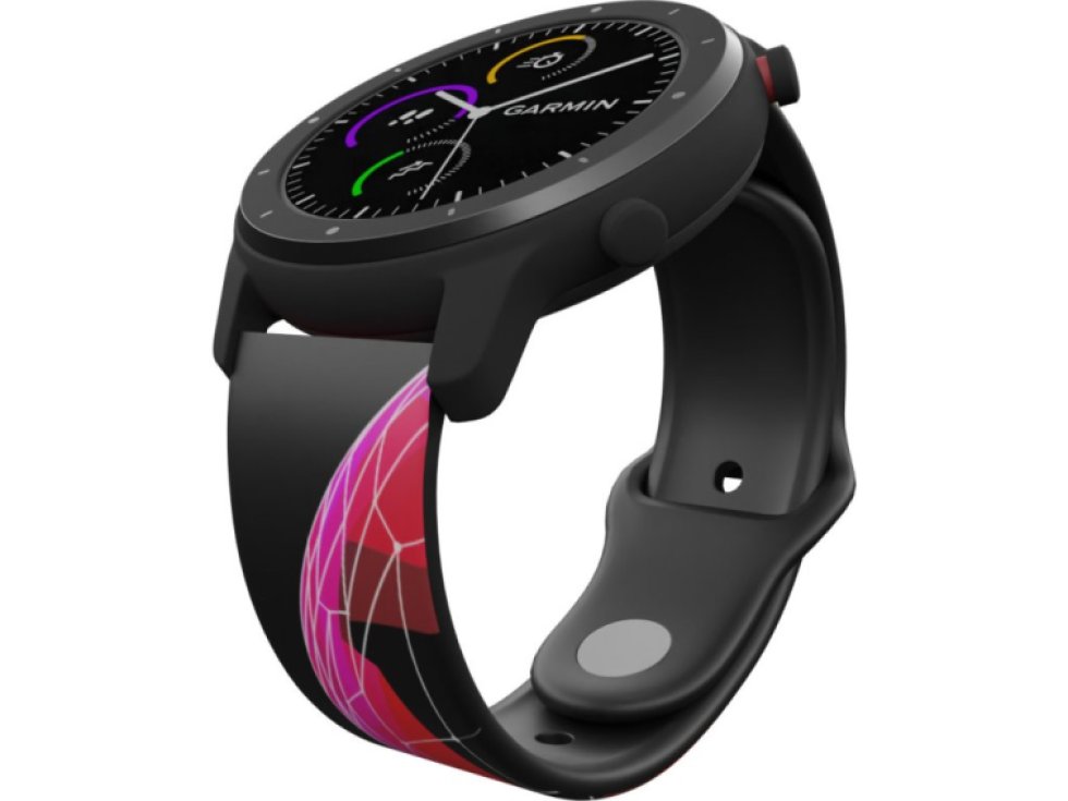 RŮŽOVÁ PLANETKA řemínek 22 mm