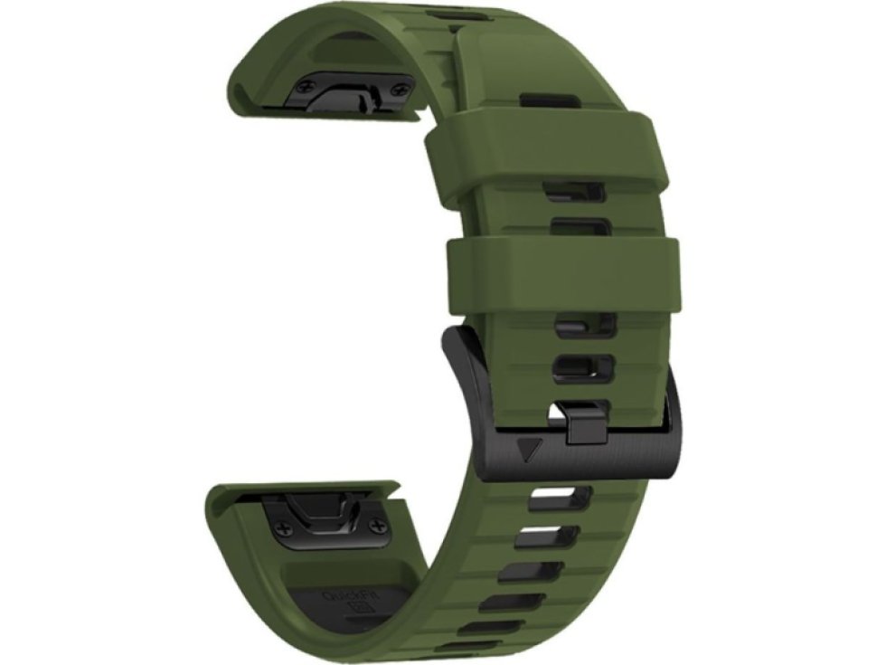 Řemínek pro Garmin Fenix 3 / 5X / 3HR / 5X PLUS / 6X / 6X PRO / 7X - Tech-Protect, Iconband Pro Green/Black