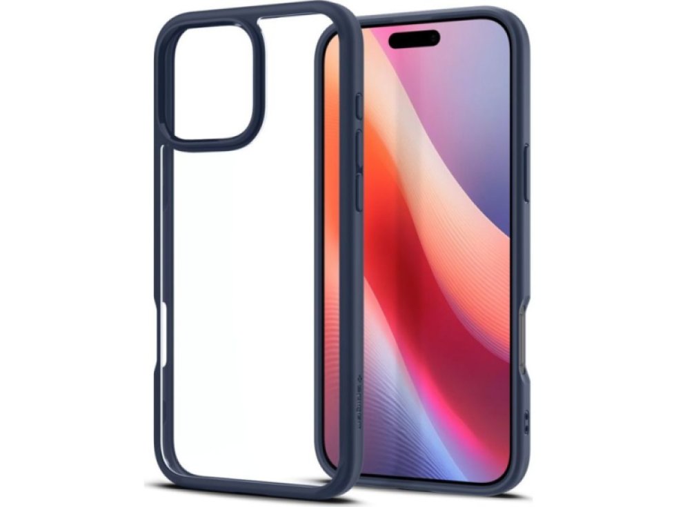 Ochranný kryt na iPhone 16 Pro - Spigen, Ultra Hybrid Navy Blue