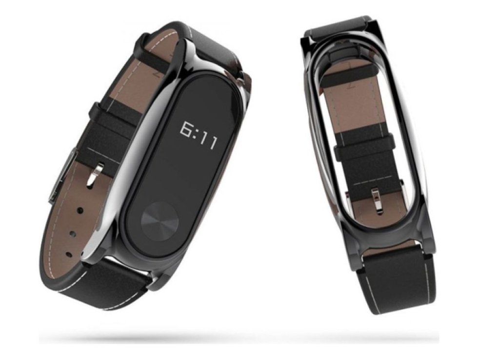 Herms pro Xiaomi Mi Band 3 / 4 černá