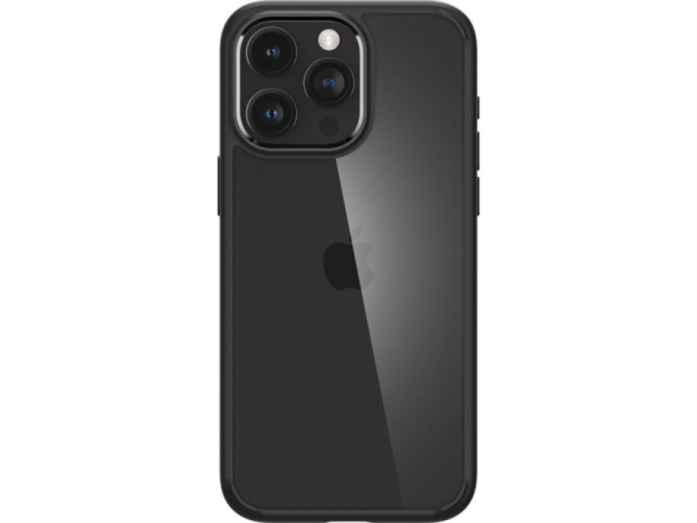 Ochranný kryt na iPhone 15 Pro - Spigen, Ultra Hybrid Matte Black