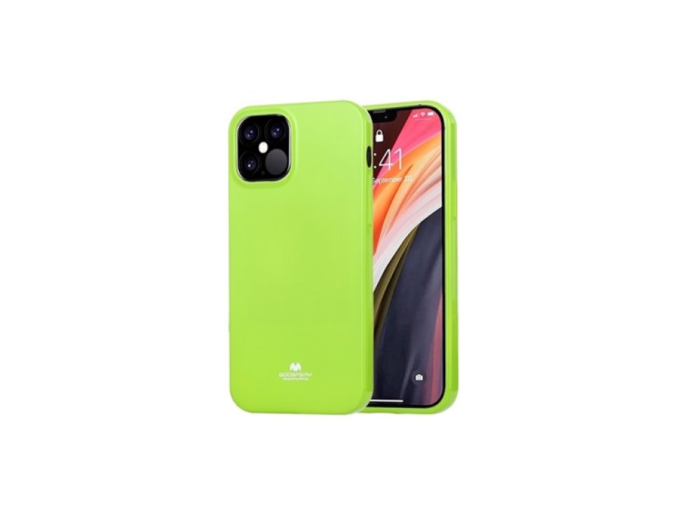 Ochranný kryt pro iPhone 12 / 12 Pro - Mercury, Jelly Lime