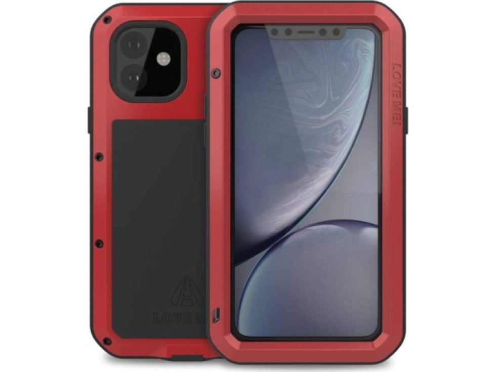 Ochranný kryt na iPhone 11 - LOVE MEI, Powerful Red