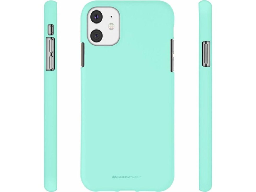 Ochranný kryt pro iPhone 11 - Mercury, Soft Feeling Mint
