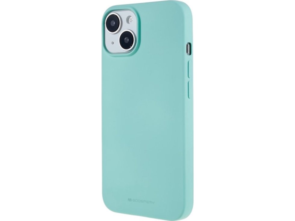 Ochranný kryt pro iPhone 14 - Mercury, Soft Feeling Mint