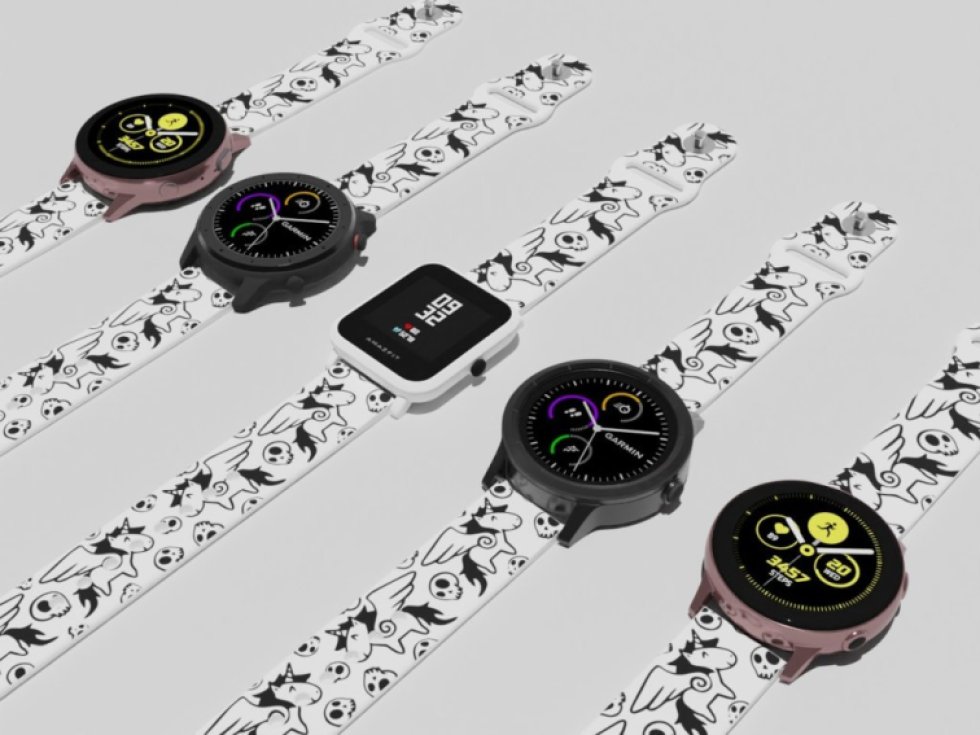 UNICORN BLACK řemínek 22 mm