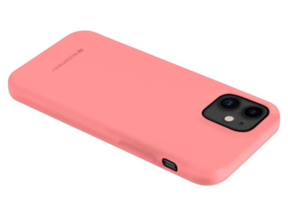 Ochranný kryt pro iPhone 12 / 12 Pro - Mercury, Soft Feeling Pink