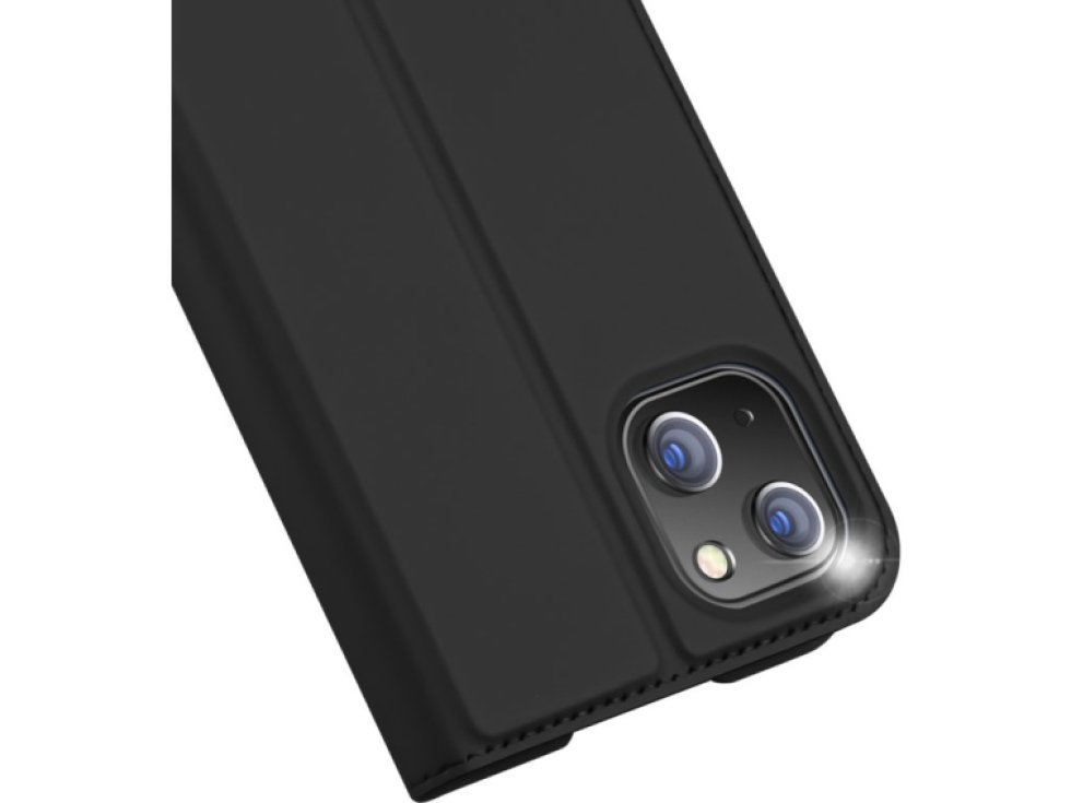 Knížkové pouzdro pro iPhone 14 PLUS - DuxDucis, SkinPro Black