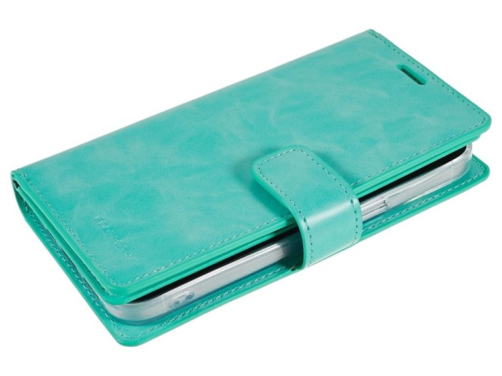 Ochranné pouzdro na iPhone 15 - Mercury, Mansoor Diary Mint