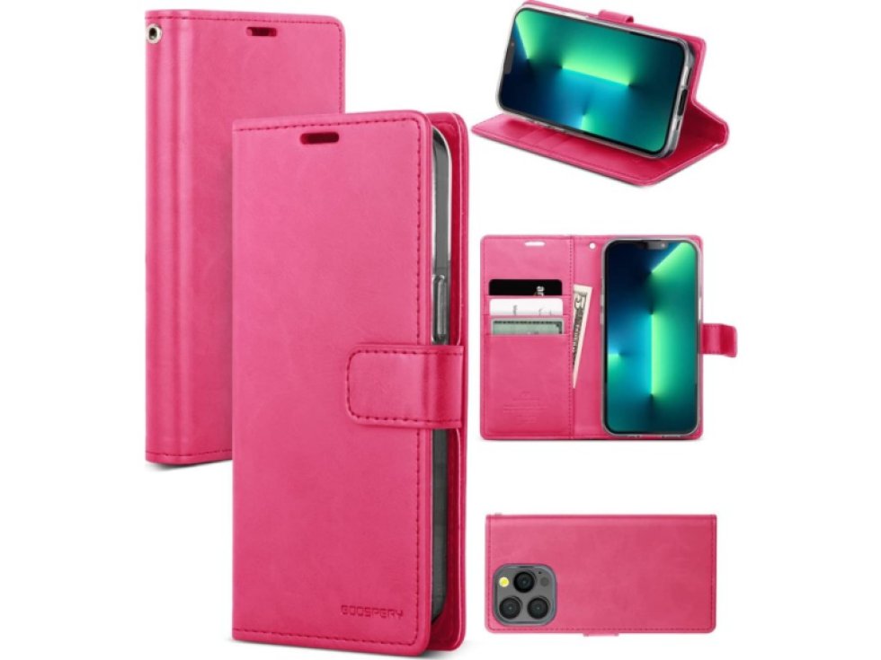 Ochranné pouzdro pro iPhone 13 Pro MAX - Mercury, Bluemoon Diary HotPink