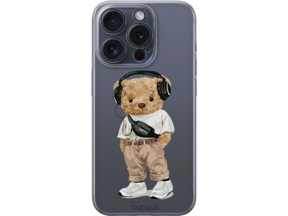 Ochranný kryt na iPhone XR - Babaco, Teddy Trendy 001 BPCTEDDY22508