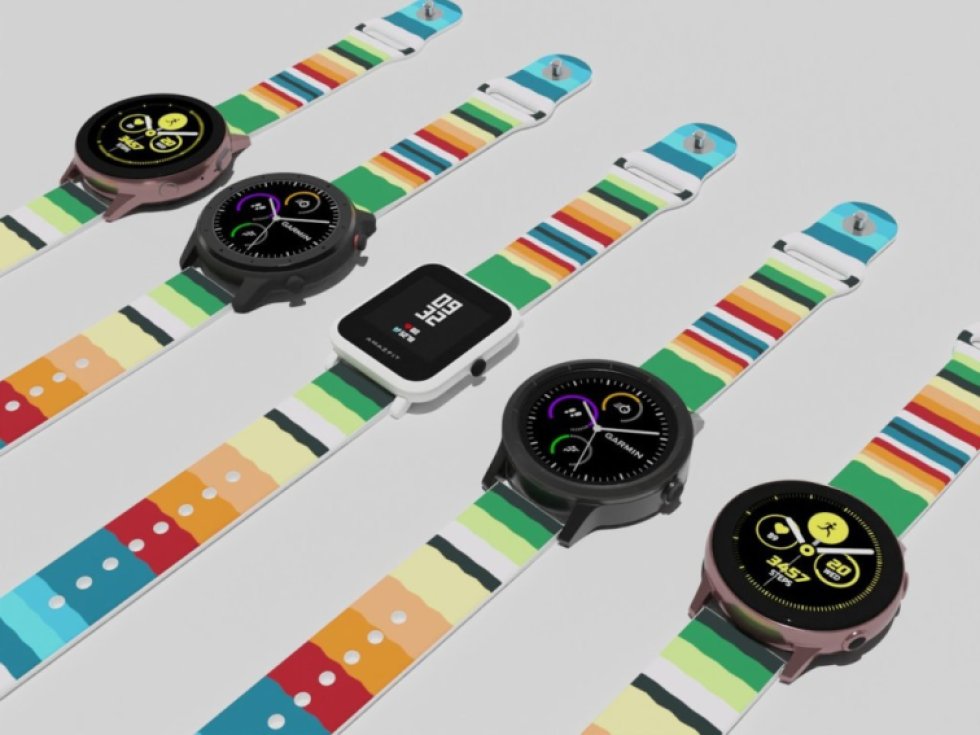 RETRO PRUHY řemínek 22 mm