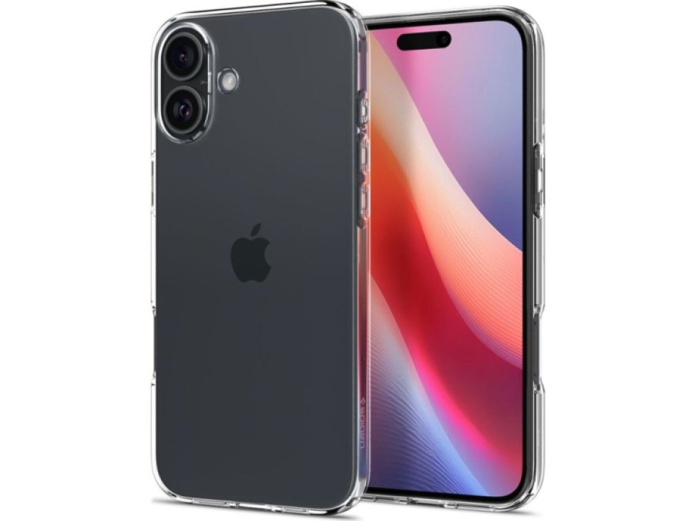 Ochranný kryt na iPhone 16 PLUS - Spigen, Liquid Crystal Crystal Clear