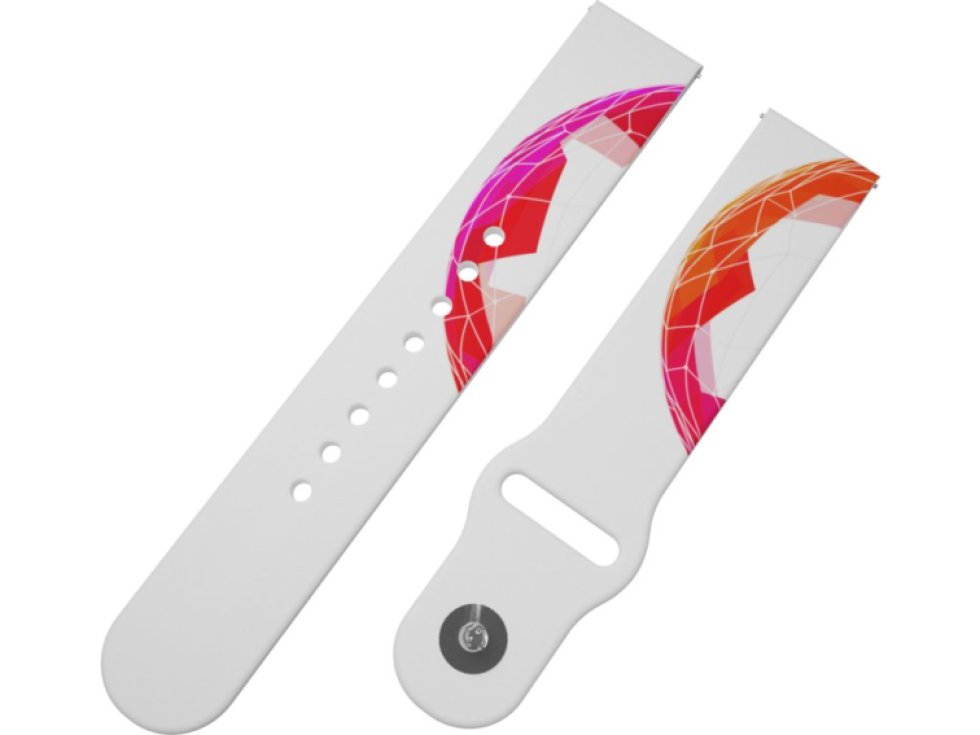 RŮŽOVÁ PLANETKA řemínek 22 mm