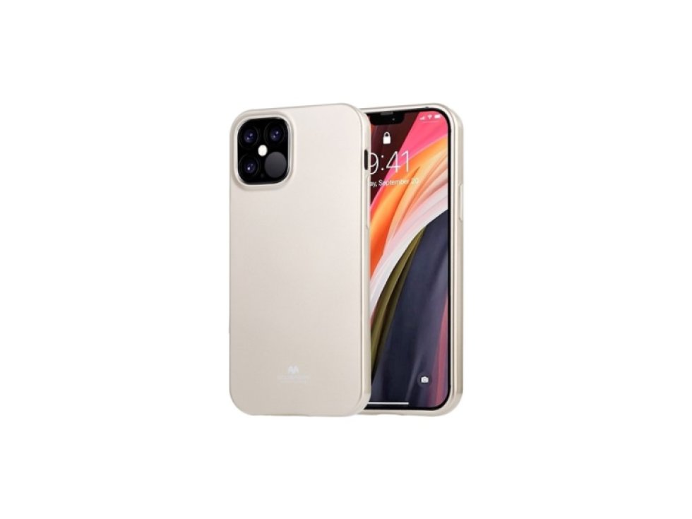 Ochranný kryt pro iPhone 12 Pro MAX - Mercury, Jelly Gold