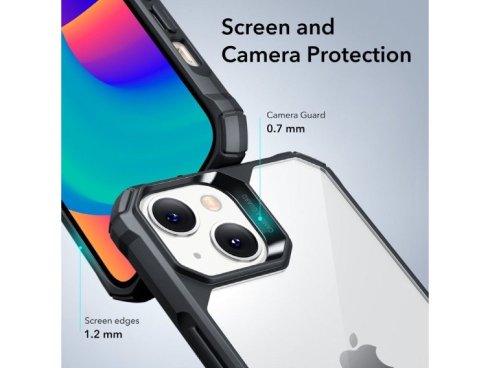 Ochranný kryt pro iPhone 14 PLUS - ESR, Air Armor Clear/Black