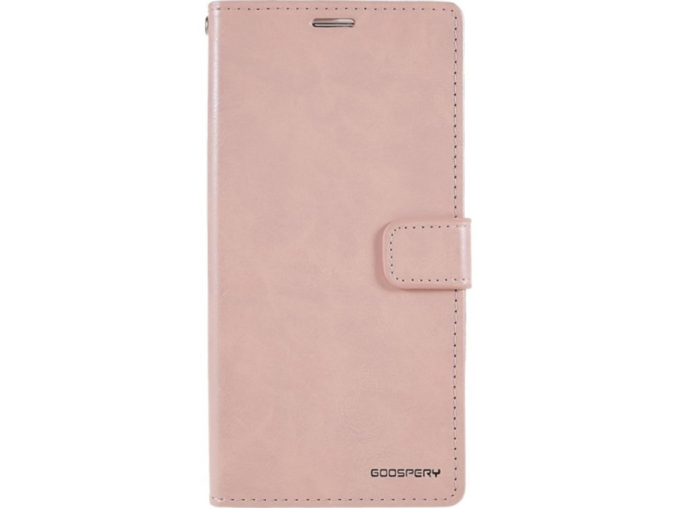 Ochranné pouzdro pro iPhone 14 Pro - Mercury, Bluemoon Diary Rose Gold