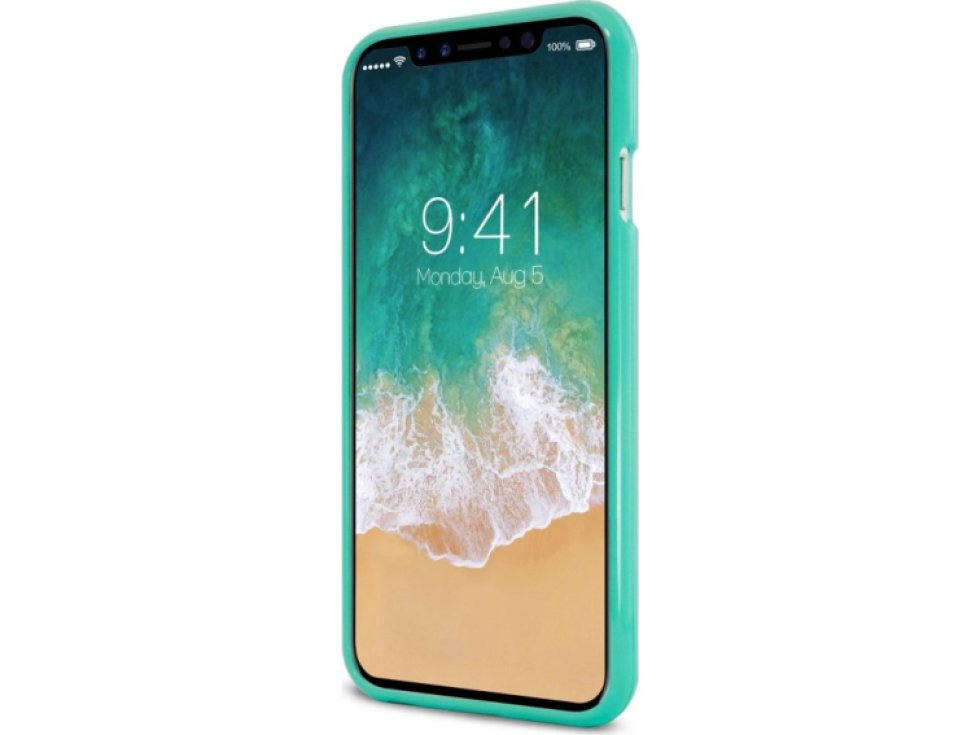 Ochranný kryt pro iPhone XS / X - Mercury, Jelly Case Mint