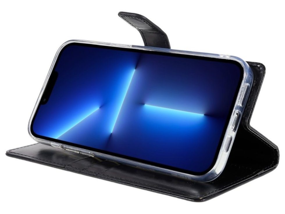 Ochranné pouzdro pro iPhone 14 Pro - Mercury, Bluemoon Diary Black