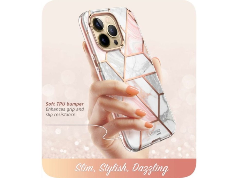 Ochranný kryt pro iPhone 14 Pro - Supcase, Cosmo Marble