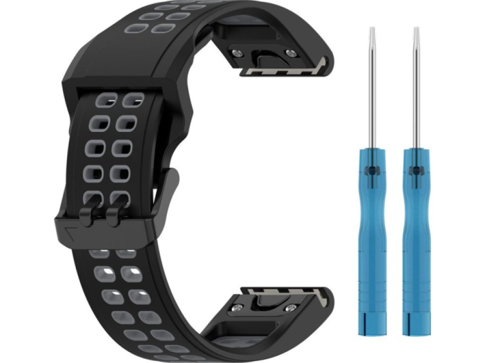 QuickFit perforovaný řemínek s přezkou 22mm