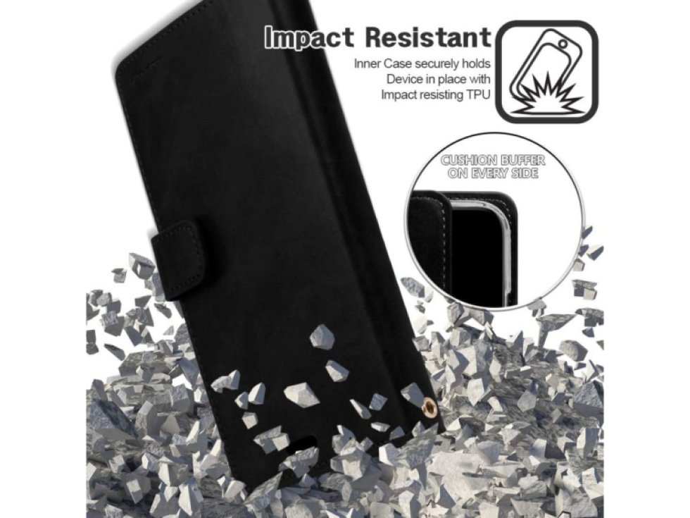 Knížkové pouzdro na iPhone XR - Mercury, Mansoor Diary Black