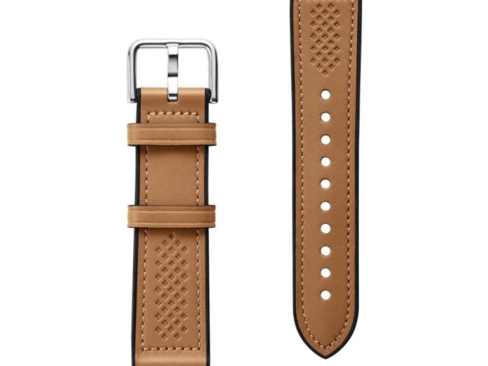 Řemínek pro Samsung Galaxy Watch 40mm / 41mm / 42mm / 44mm / 46mm - Spigen, Retro Fit Brown