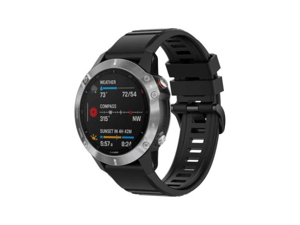 QuickFit silikonový řemínek s přezkou 22mm