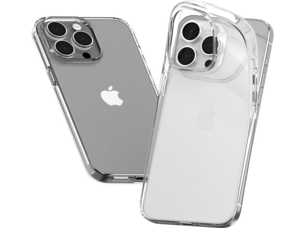 Ochranný kryt na iPhone 15 Pro MAX - Mercury, Jelly Transparent