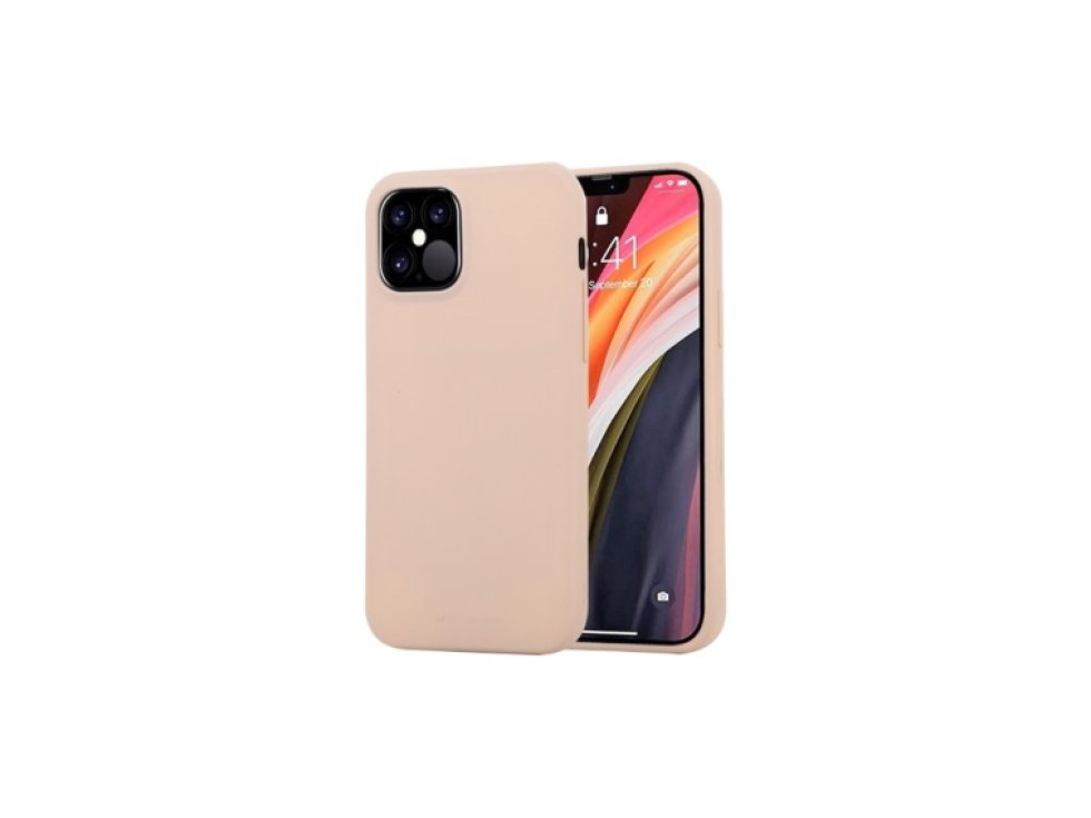 Ochranný kryt pro iPhone 12 Pro MAX - Mercury, Soft Feeling Pink Sand