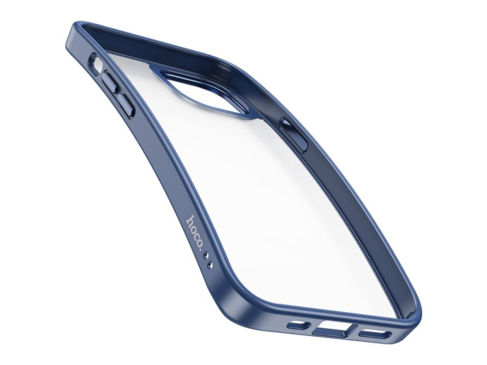 Ochranný kryt pro iPhone 14 Pro - Hoco, GoldenShield Blue