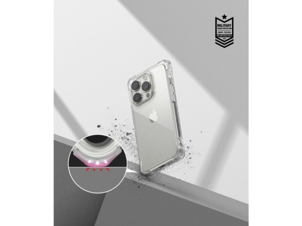 Ochranný kryt pro iPhone 14 Pro - Ringke, Fusion Bumper Clear