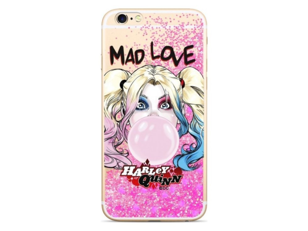 Ochranný kryt pro iPhone XS / X - DC, Harley Quinn 001 Glitter WPCHARLEY052