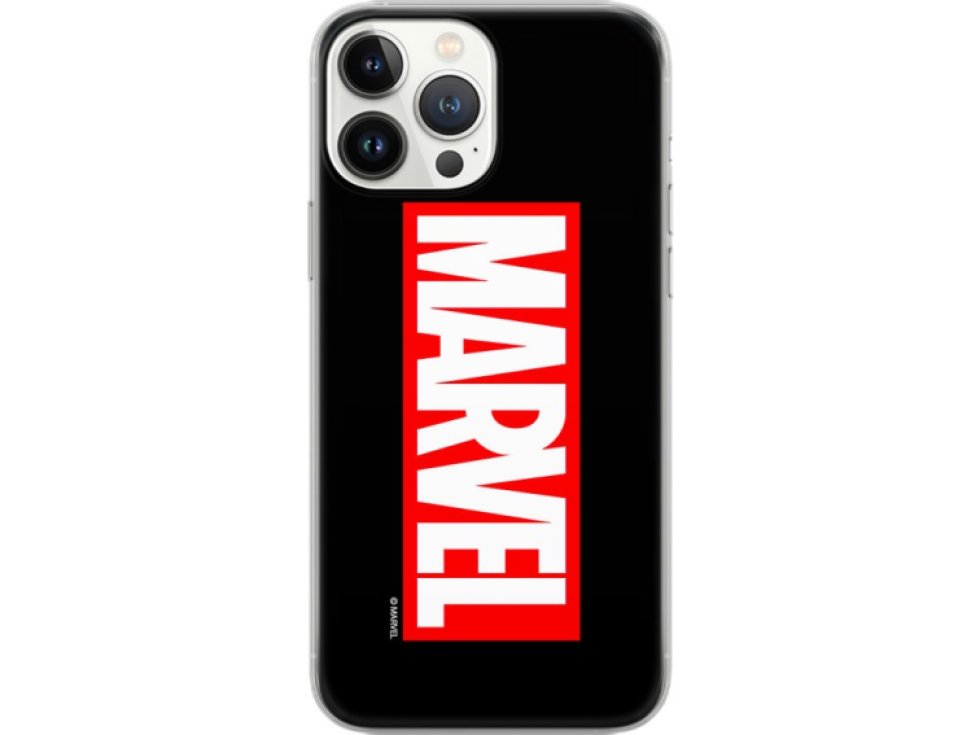 Ochranný kryt na iPhone 15 PLUS - Marvel, Marvel 001 Black MVPC248